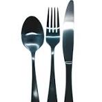 Spoon, fork, and knife set
